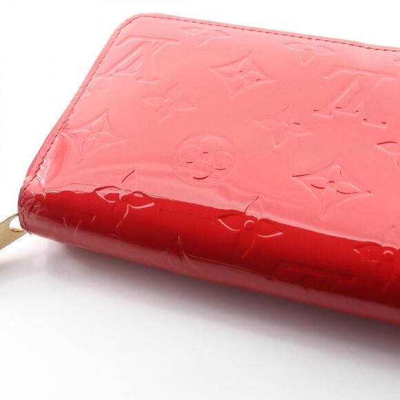 LOUIS VUITTON Red Leather Wallet - Picture 9 of 13
